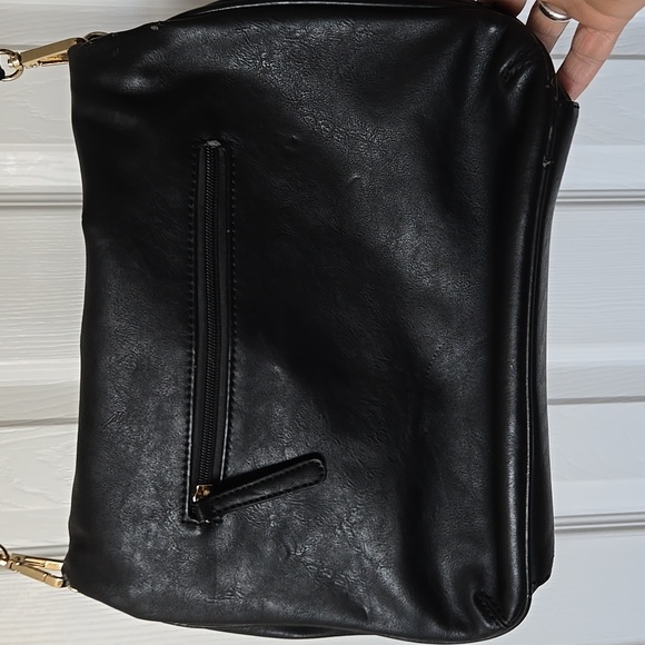 Black Crossbody Vegan Bag - Picture 2 of 14